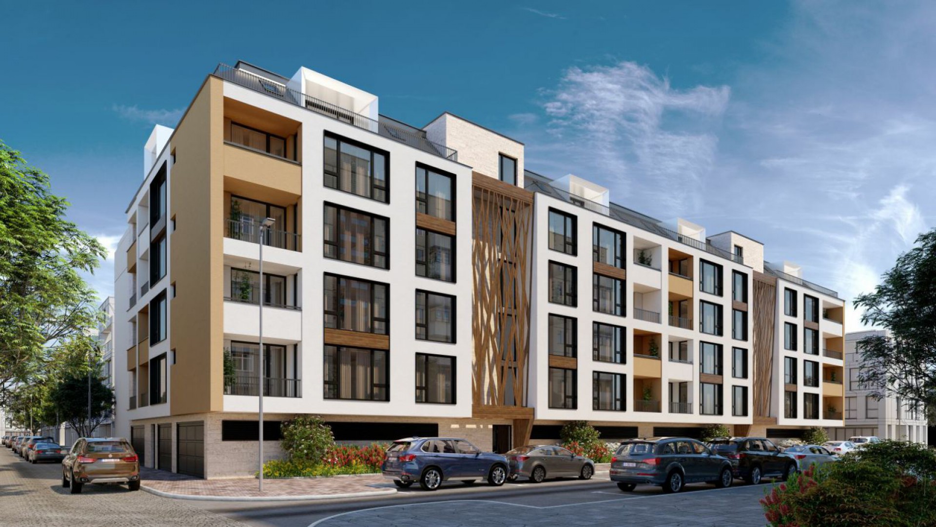 Residential building in residential area Vazrazhdane, Burgas